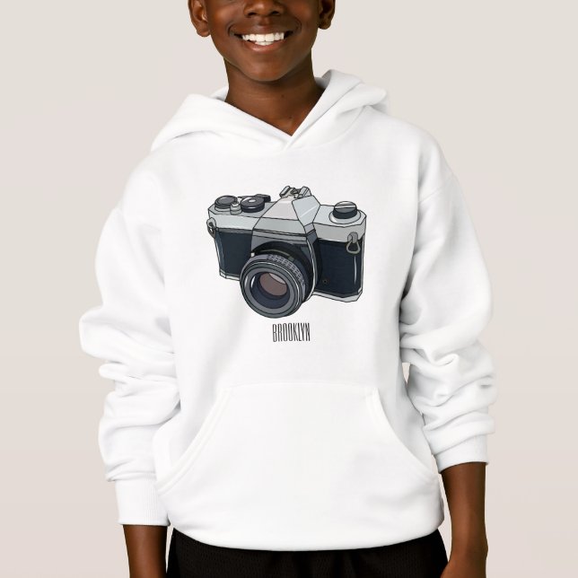 Film camera cartoon illustration (Front)