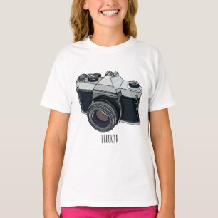 Film camera cartoon illustration T-Shirt