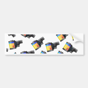 Film Canister Bumper Sticker