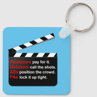 Film Crew PRODUCE a great movie Key Ring