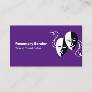 Film Crew Production Staff  Business Card