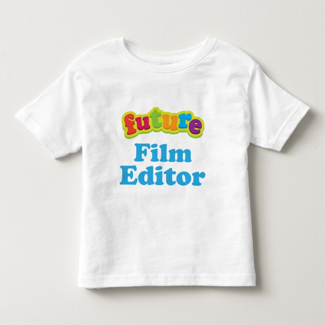 Film Editor (Future) Infant Baby T-Shirt (Front)