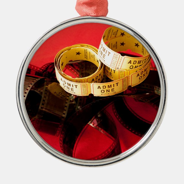 Film Festival Metal Tree Decoration (Front)