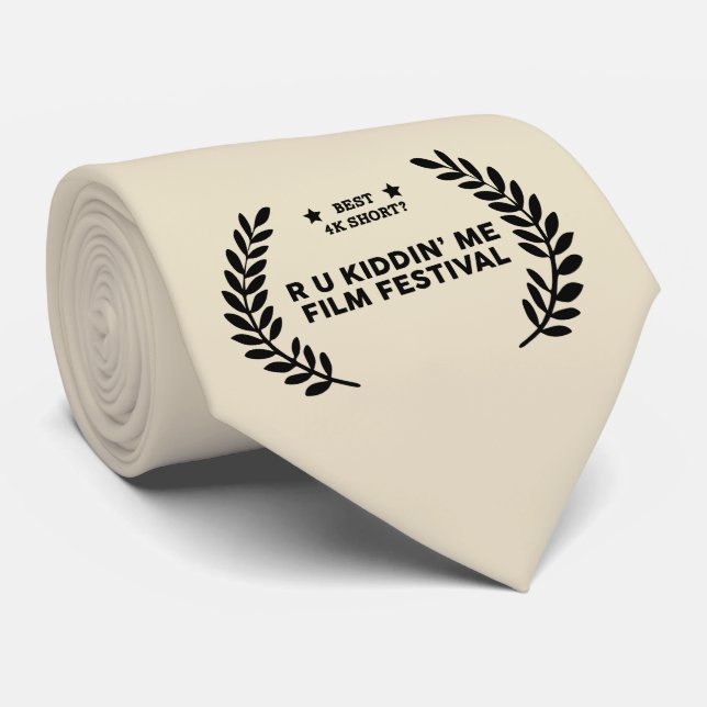 Film Festival Winner : Best 4K Short Tie (Rolled)