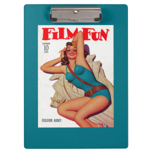 Film Fun Magazine Cover 10 Clipboard