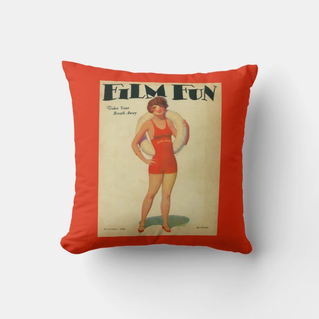 Film Fun Magazine Cover 2 Cushion (Front)