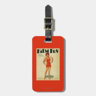 Film Fun Magazine Cover 2 Luggage Tag