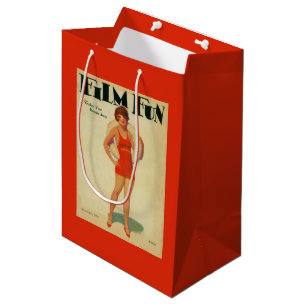 Film Fun Magazine Cover 2 Medium Gift Bag
