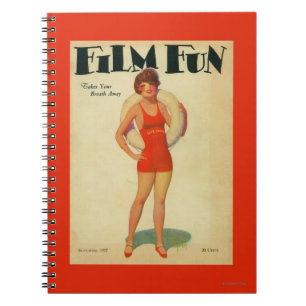 Film Fun Magazine Cover 2 Spiral Notebook