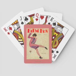 Film Fun Magazine Cover Playing Cards