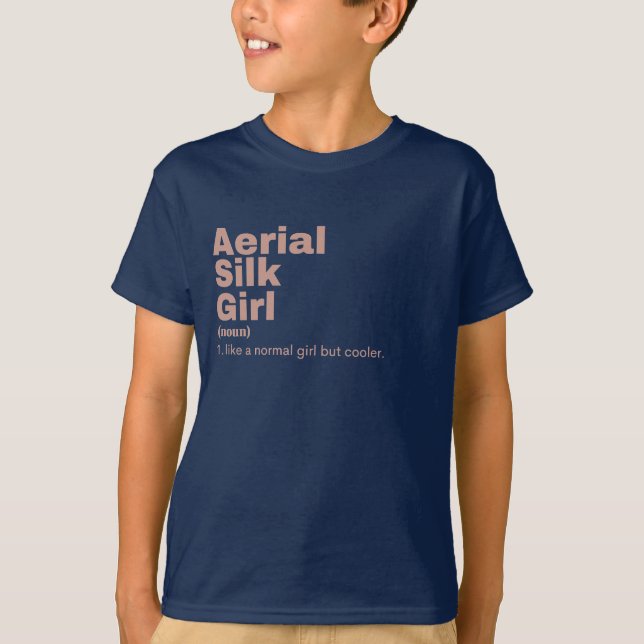 Film Girl - Aerial Silk T-Shirt (Front)