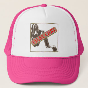 FILM GIRL LOGO 4 TRUCKER HAT