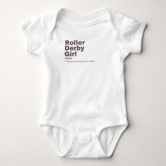 Film Girl - Roller Derby Baby Bodysuit