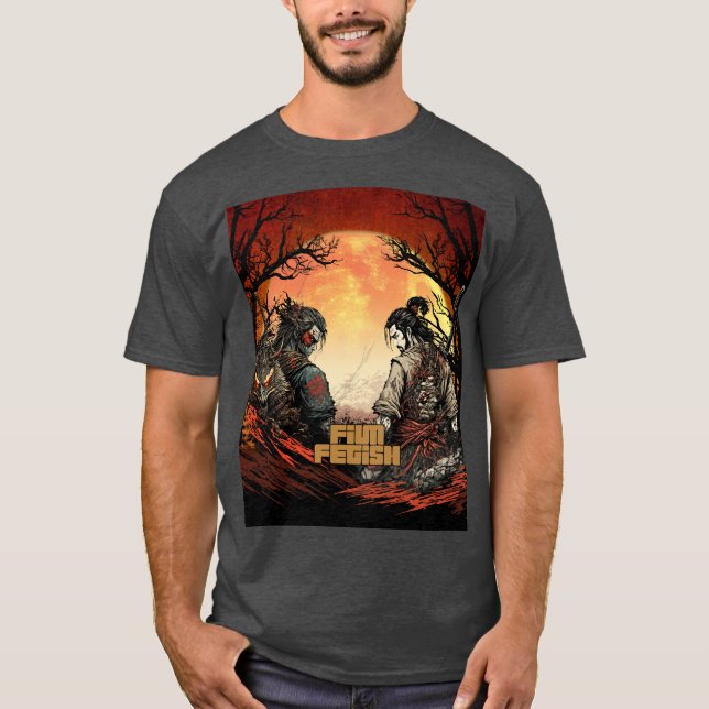 Film Kung Fu Movie Fight Scene Action T-Shirt (Front)
