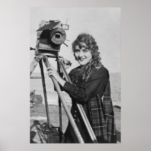 Film Motion Picture Star, Mary Pickford Vintage Poster