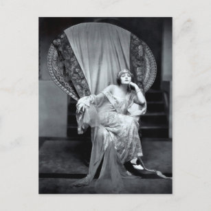 Film Motion Picture Star, Norma Talmadge Vintage Postcard