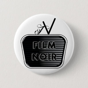Film Noir 6 Cm Round Badge