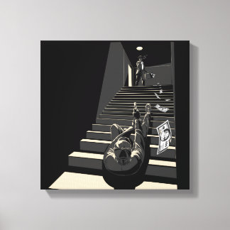 Film noir canvas print