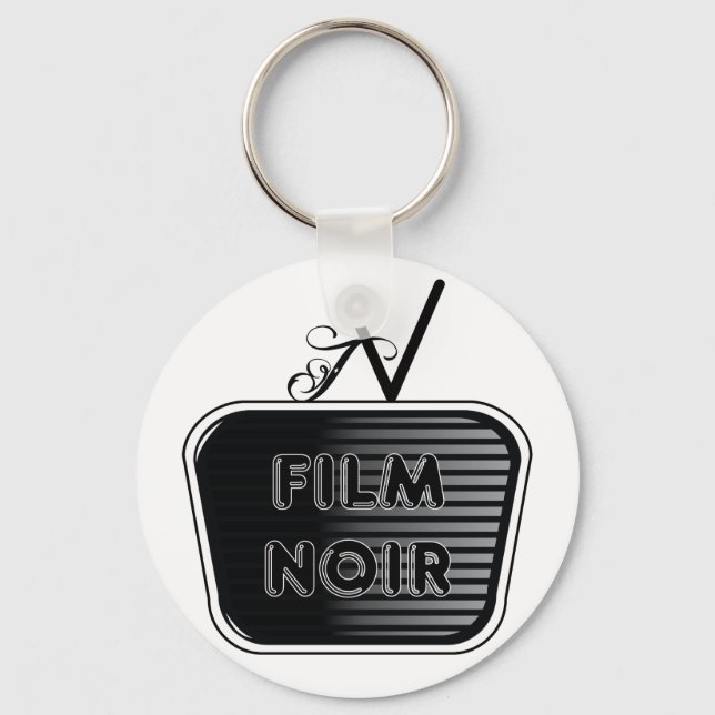 Film Noir Key Ring (Front)