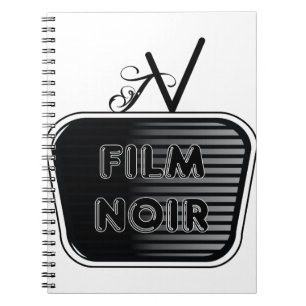 Film Noir Spiral Notebook