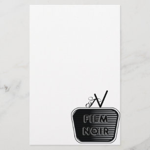 Film Noir Stationery