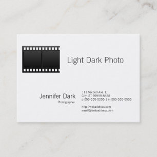 Film Photo Photographer Business Card