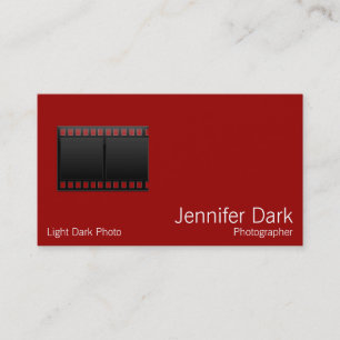 Film Photo Photographer Business Card
