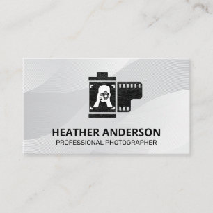 Film   Photographer Logo Business Card