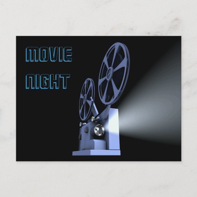 Film Projector Postcard (Front)
