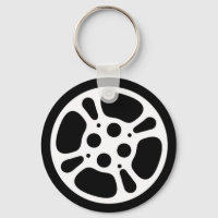 Film Reel / Movie Reel Keychain