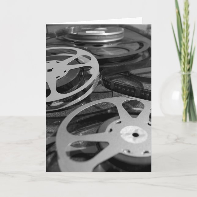Film Reel / Movie Reel Thank-You Card (Front)
