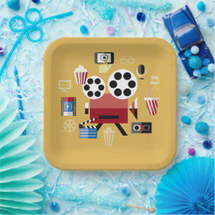  Film Reel Party Paper Plates