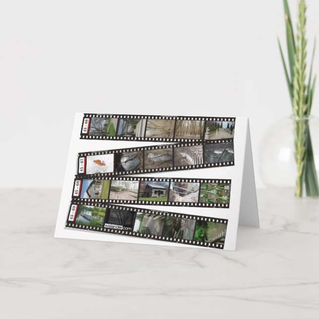 Film Strip 2003-04 Greeting Card (Front)