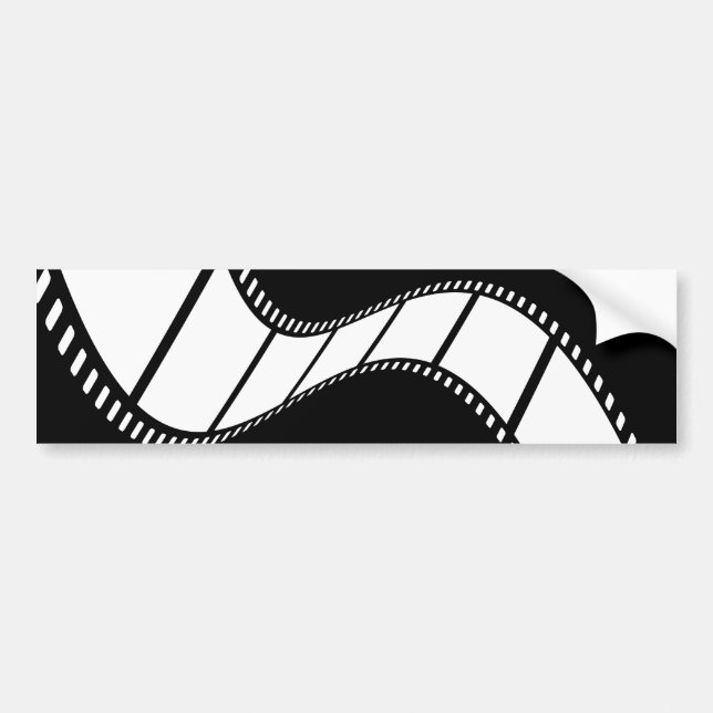 Film Strip Bumper Sticker (Front)