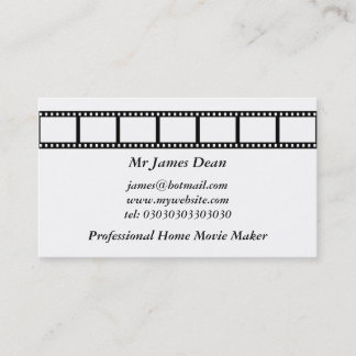 Film Strip Business Card