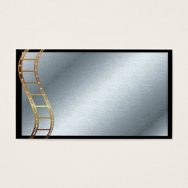 Film Strip Metallic Gold and Silver (Front)