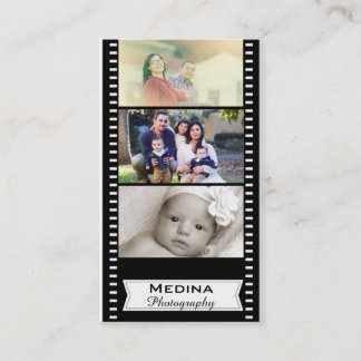 Film Strip Photography Business Cards