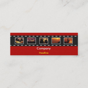 Film Strip Profile Card