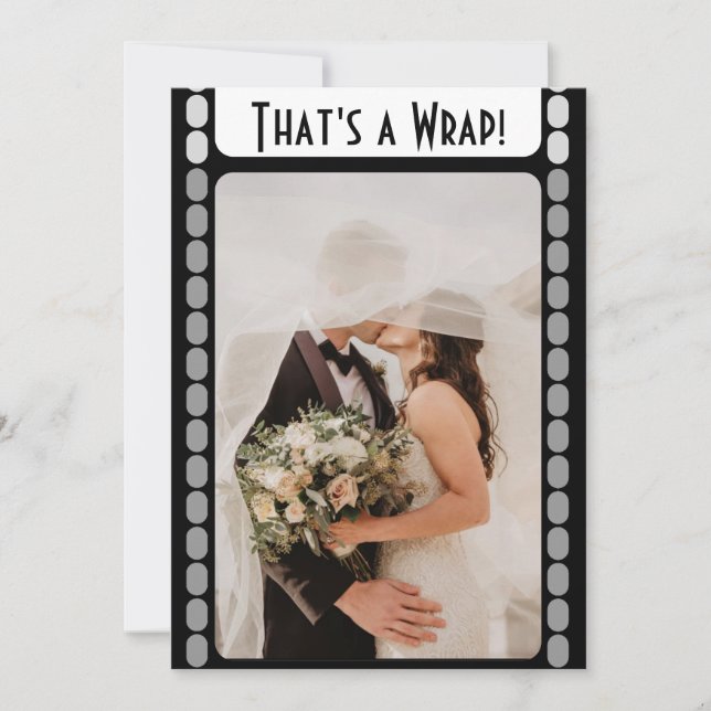 Film Strip Thank You cards (Front)