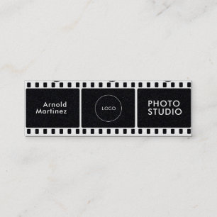 Film tape frame cover mini business card