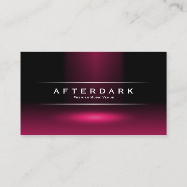 Film Trailer 05 Business Card (Front)