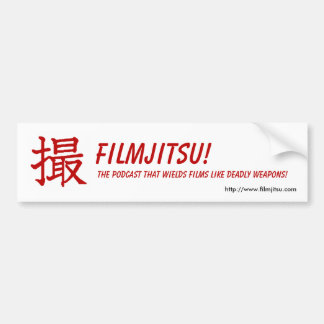 Filmjitsu Bumper Sticker