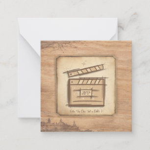 Filmmaker, actor, film director producer gift idea card