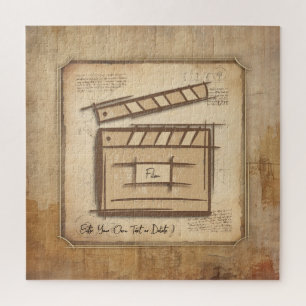 Filmmaker, actor, film director producer gift idea jigsaw puzzle