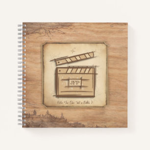 Filmmaker, actor, film director producer gift idea notebook