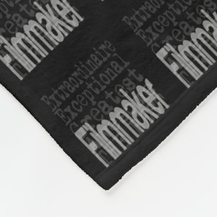 Filmmaker Extraordinaire Fleece Blanket