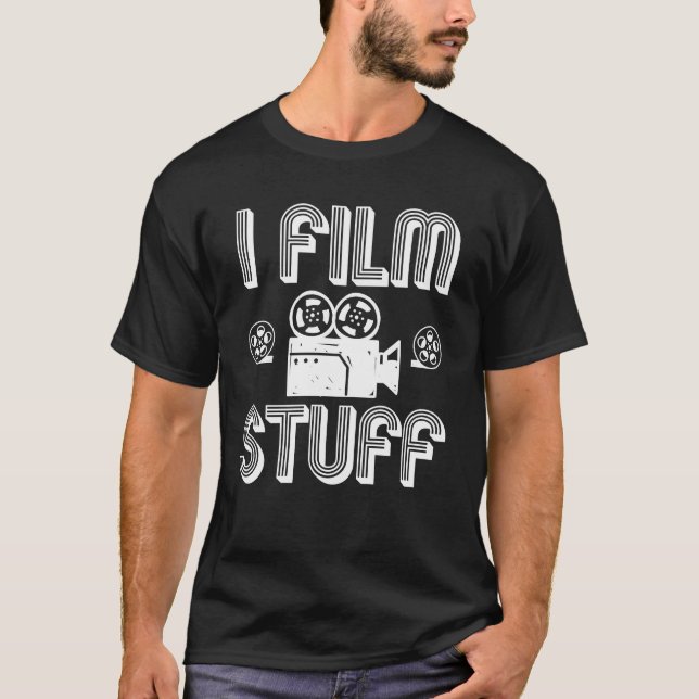 Filmmaker Film Making Movie Director Gift idea T-Shirt (Front)