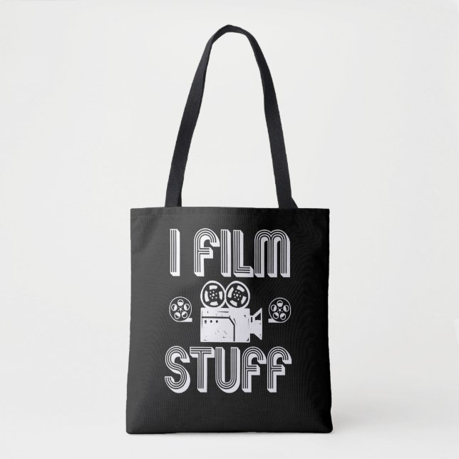 Filmmaker Film Making Movie Director Gift idea Tote Bag (Front)