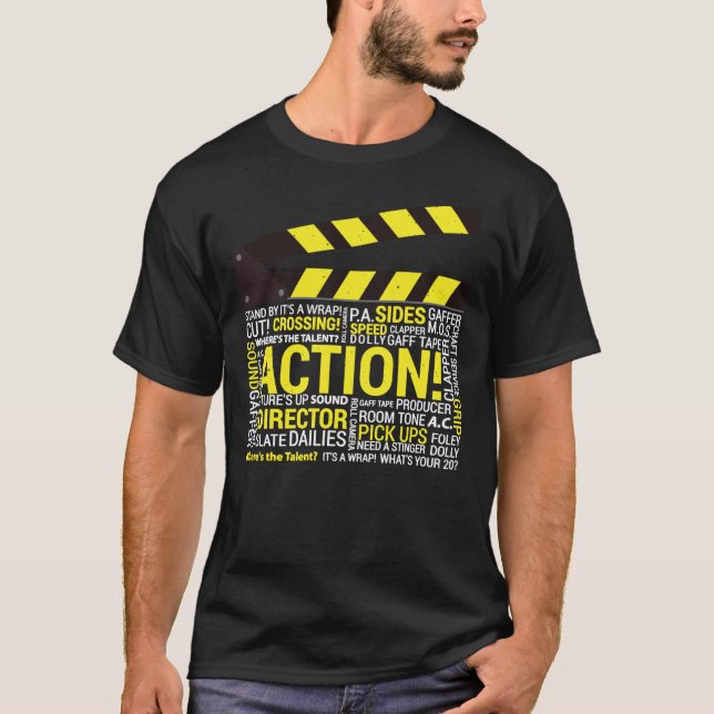 Filmmaker Film Student Director Cinematographer Fi T-Shirt (Front)