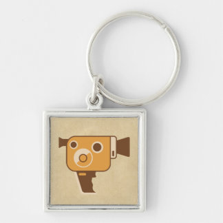 Filmmaking Auteur Movie Camera Key Ring